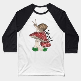 Snail Baseball T-Shirt